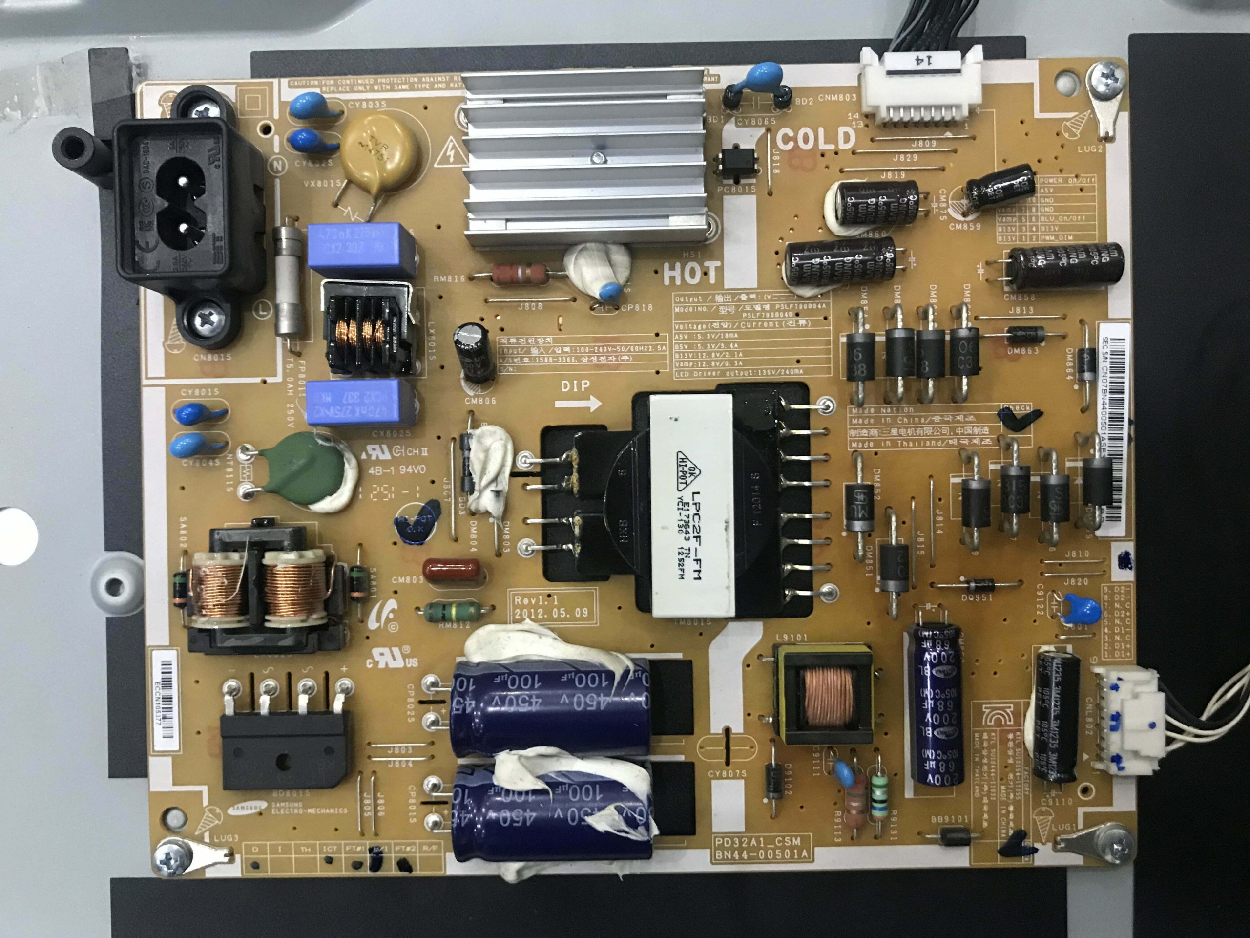 BN44-00501A Samsung Power Board