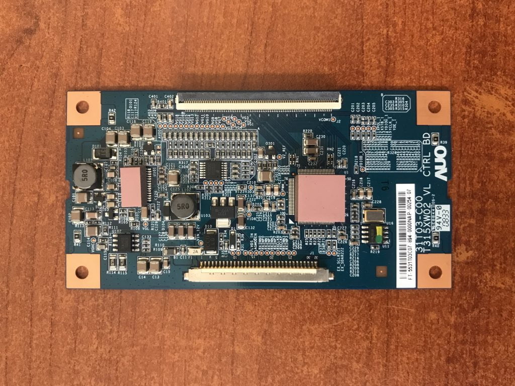 31T03-C00 T315XW02 VL CTRL BD | Tv Yedek Parçaları - Bursa Tv Tamiri ...